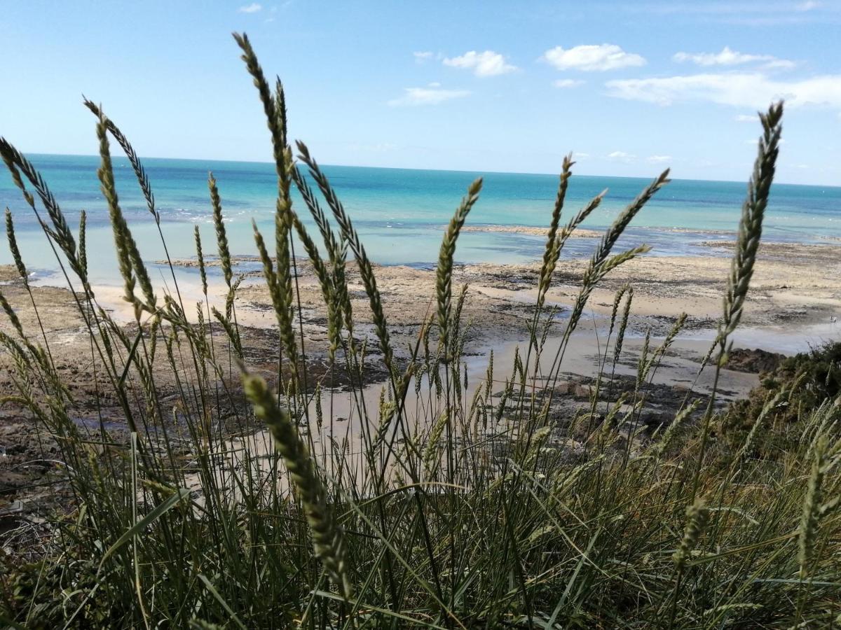 L'Escale Portaise Port-en-Bessin-Huppain Exterior foto